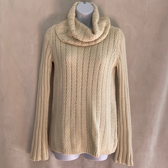 Gap cable knit cowl neck sweater size Small - Picture 1 of 5